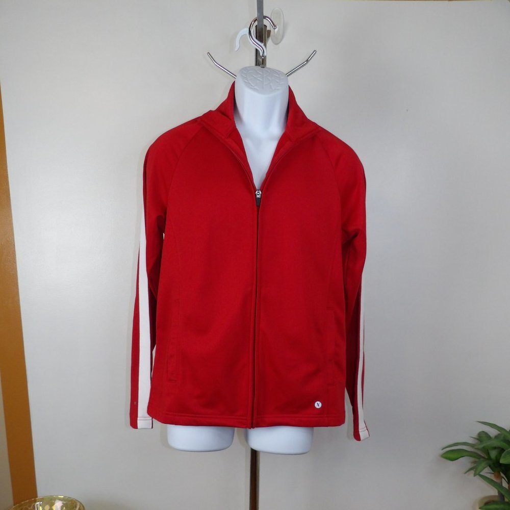 Men's Size Small Red Warm-Up Jacket